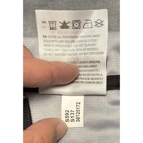 AND1 Full Zip Track Jacket Gray Black Men’s XL Basketball Warm Up Athletic - Picture 3 of 4